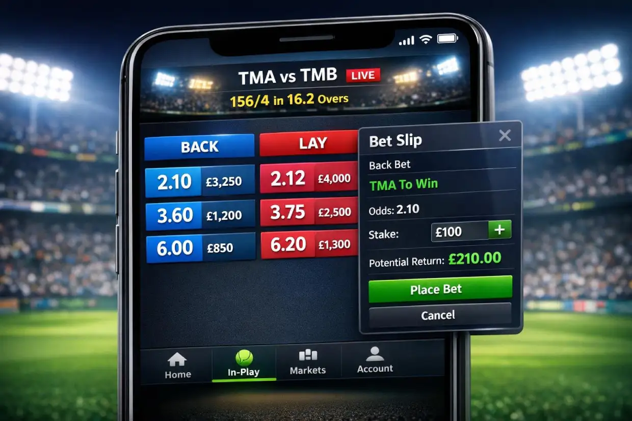 Laser247 cricket exchange match odds on laser247exch.live
