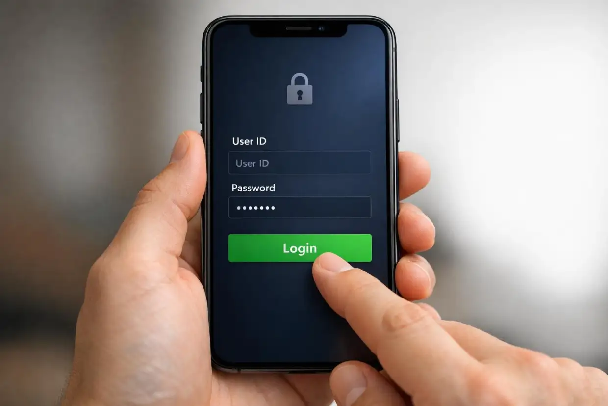 Laser247 login process on laser247exch.live